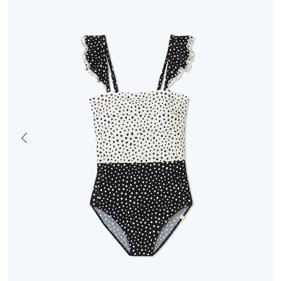 SOLD- Summersalt- Ruffle Oasis on the dot - Picture 1 of 4